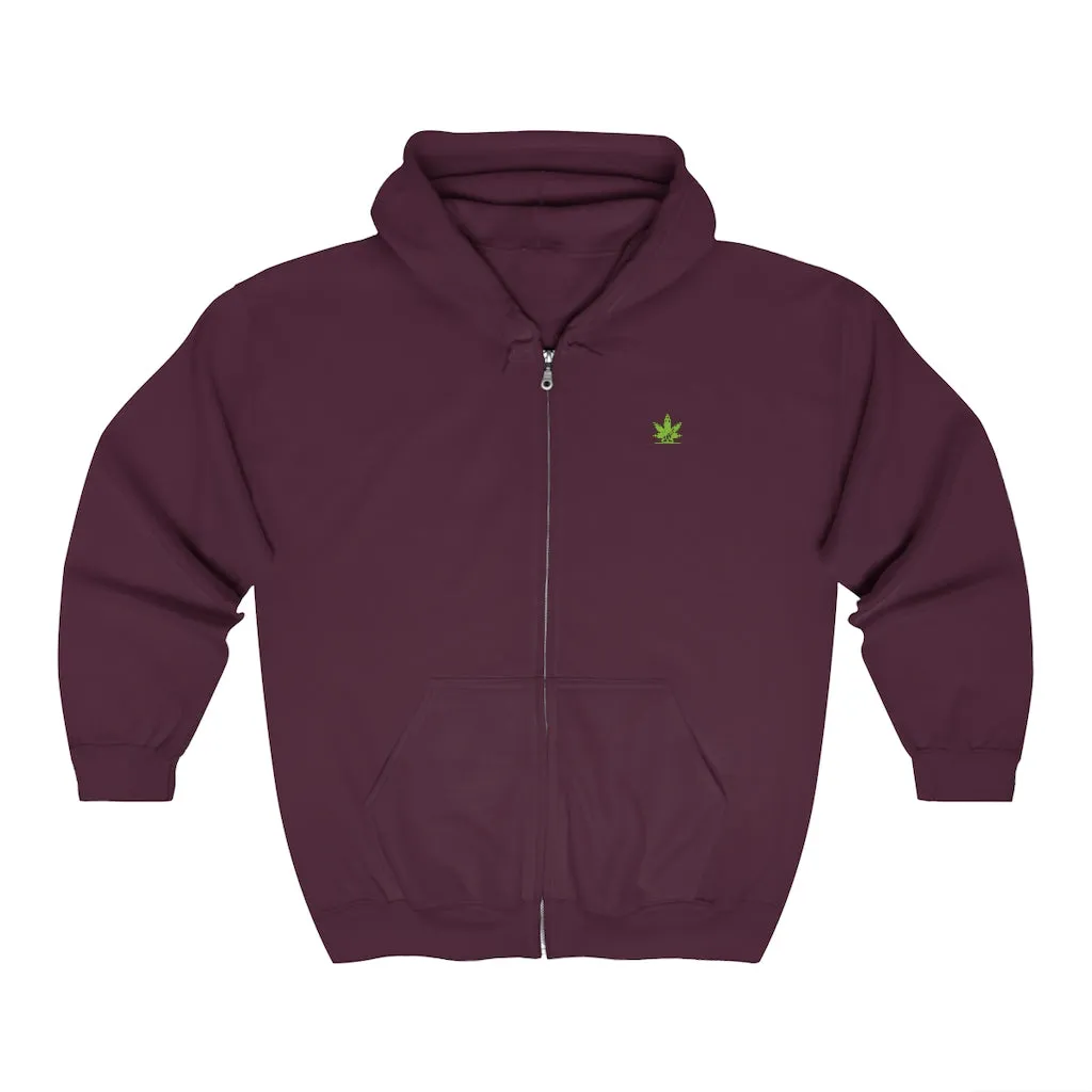 Cannafit Unisex Zip Up Hoodie