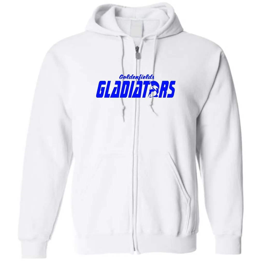 Goldenfields Gladiators Unisex Zip Hoodie