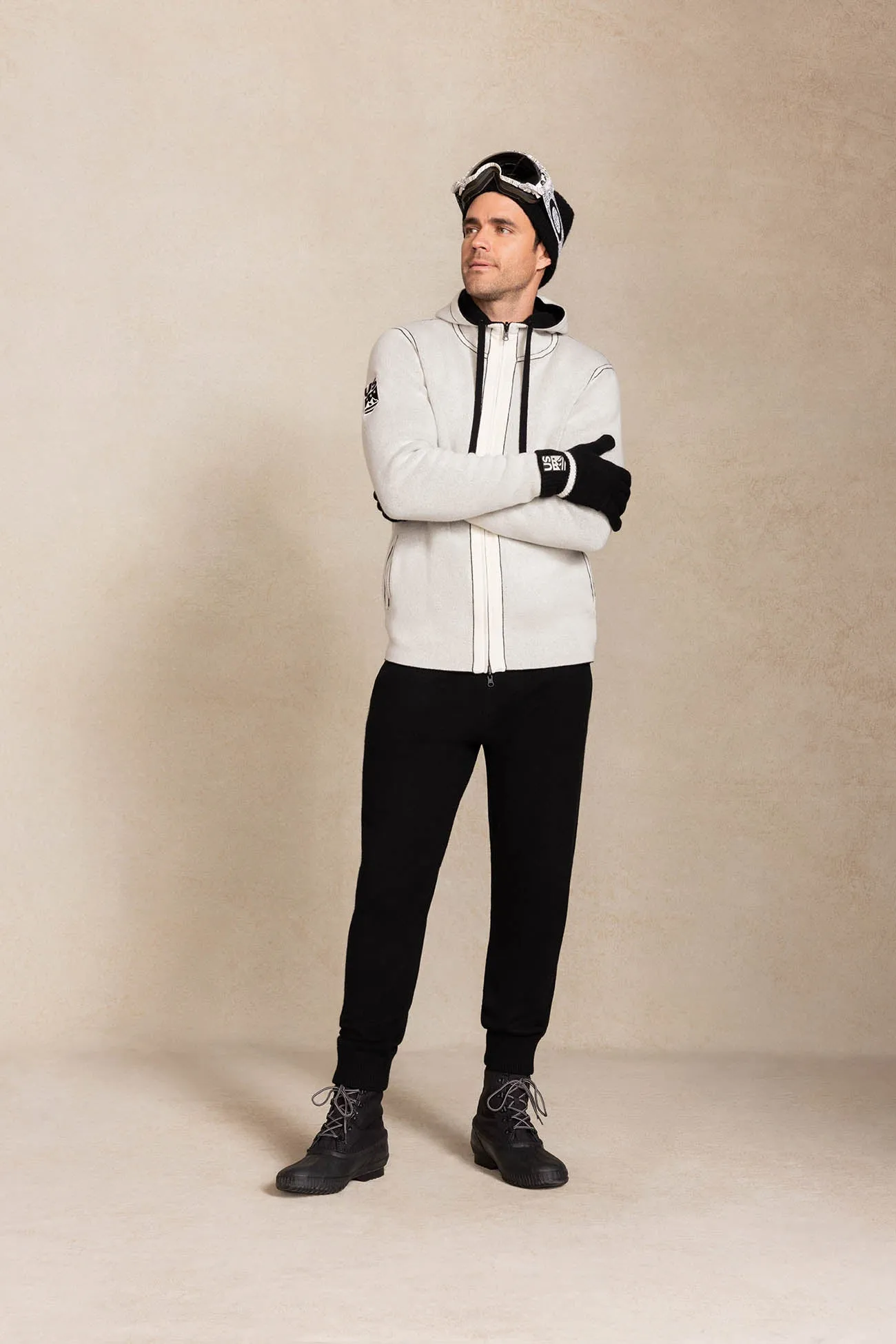SHAUN REVERSIBLE ZIP-UP HOODIE
